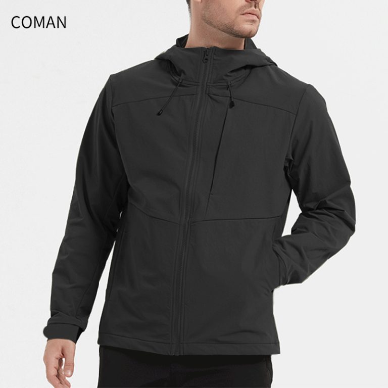 Hooded Outdoor Windproof Jacket (Casual Commuting Style)
